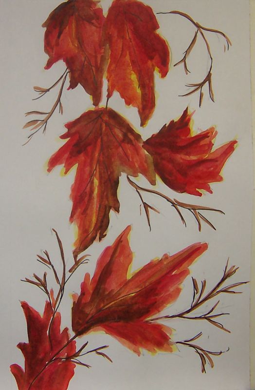 Fall leaves 12-1-09